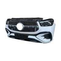Pour Mercedes GLW W167 ensemble de pare-chocs avant avec radiateur et phares produit de pare-chocs de voiture GLS450 W167
