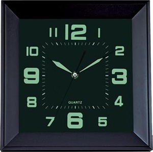 Tùy Chỉnh Trang Trí Đồng Hồ Treo Tường Hiện Đại Huỳnh Quang Sáng Ban Đêm Glow Mô Hình Trừu Tượng Thạch Anh Phong Trào Cho Nghiên Cứu Vị Trí - Product Image 3