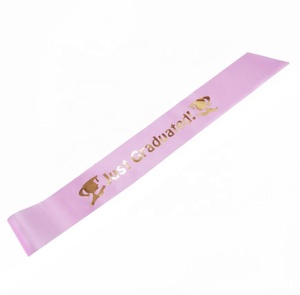 Hot Selling Glitter Black <strong>Congrats</strong> Grad Graduation Senior Just Graduated Sash for Graduation Party <strong>Decorations</strong> Supplies - Product Image 3
