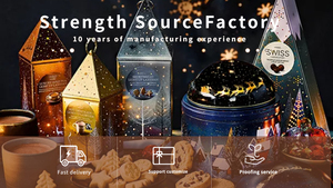 Bán Sỉ Hộp Thiếc Hình Bánh Quy Giáng Sinh Ngọt Ngào Cấp Thực Phẩm Hộp Đựng Bánh Quy Âm Nhạc Quay Vòng Cho Hộp Thiếc Giáng Sinh Hộp Đựng Quà Tặng - Product Image 6