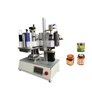 High Efficiency Driven Cosmetics Lotion Bottle Sticker Machine Semi-Automatic Square Bottle Printing Labeling Machine - Product Image 2