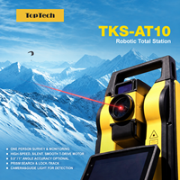 Station totale robotisée Toptech TKS AT10, système monoposte Lockntrack, écran tactile, station totale robotisée TS