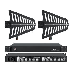 Amplificador de Antena de 10 Canales MS2A, Alcance de 500 Metros, Audio Profesional, Soporte, Conector XLR para Discotecas, Bares, Clubes y Uso Doméstico - Product Image 5