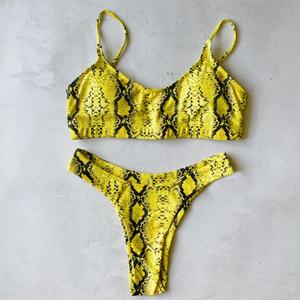 ชุดบิกินี่ไมโครเซ็กซี่ลายหนังงูแบบสามเหลี่ยมสุดหรูสั่งทำขายส่งจากบราซิล OEM - Product Image 4