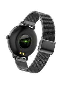 Montre intelligente pour femmes, Design rond, Portable, en acier, pour dames, <span class=keywords><strong>2023</strong></span> - Product Image 5