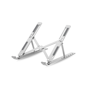 Ergonomic Height Adjustable Computer Notebook Holder Riser Metal <b>Foldable</b> Portable Aluminum <b>Laptop</b> <b>Stand</b> - Product Image 1