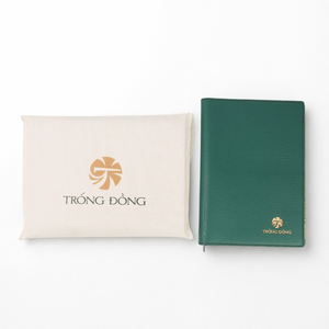 Corporate Gift OEM Manufacturer Custom Logo Genuine Italian Leather A5 Notebook Cover with Replaceable Spiral Notebook 200 Pages - Product Image 1