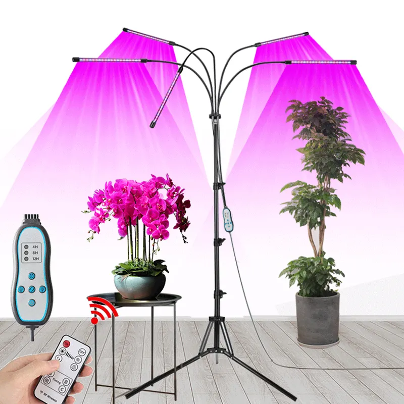 20W & 100W Dimbaar Indoor Led Plantengroei Lamp Volledig Spectrum Opvouwbaar Groentenbloeizaad