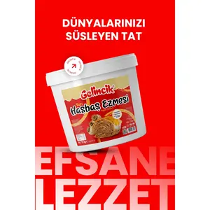 Hamur Ilerinde Kahvaltlk Doal Katksz 10kg zel retim Sar Haha Ezmesi - Product Image 2