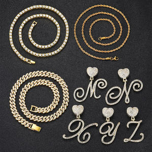 Nuevo Colgante con Iniciales en Letra Cursiva, Monograma con Letra Pequeña de Circonita Cúbica, Colgante con Nombre Personalizado - Product Image 2