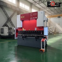Presse plieuse BOST de Chine à bon prix 110t 160t 200t pour le pliage automatique de tôles en acier inoxydable, alliage, fer, aluminium