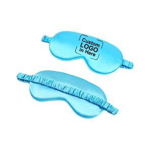 Antifaz de Seda Transpirable de Doble Cara con Logotipo Personalizado Yy146, Antifaz de Satén para Dormir - Product Image 1