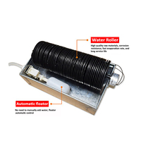 Incubateur d'œufs LZ-120A entièrement automatique contrôlé par micro-ordinateur pour 120 œufs de poule/canard/emu, avec plateau rotatif à 360 degrés, double incubation