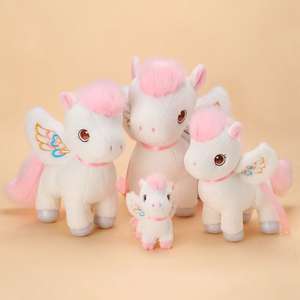 Juguete de peluche de <span class=keywords><strong>caballo</strong></span> <span class=keywords><strong>blanco</strong></span>, peluche de Anime personalizado, juguetes de peluche para mascotas, fabricante de peluche barato, proveedor de felpa con servicio flexible OEM/ODM - Product Image 6