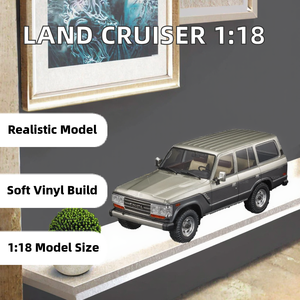 2026-05 LS Land Cruiser 1987 FJ62 Modellino di Camion in Resina e Vinile Scala <span class=keywords><strong>1</strong></span>:<span class=keywords><strong>18</strong></span> con Set Motore in Metallo per Ragazzi - Product Image 2