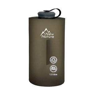Botol Air Lipat Ramah Lingkungan 1-1.5 Liter dari TPU Lembut Bebas BPA untuk Berkemah & Mendaki - Product Image 4