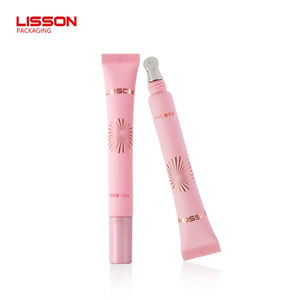 أنبوب تطبيق فارغ وردي ناعم للضغط من سبائك الزنك والسيراميك لتعبئة صوفي ولمعان الشفاه - Product Image 6