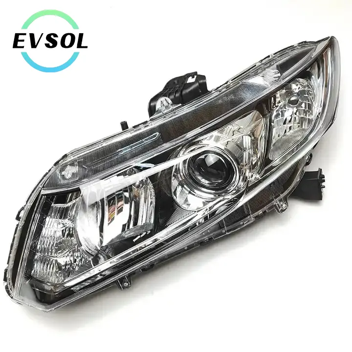 Evsol Fábrica Mais Barata Frente cabeça lâmpada Head Light LED Xenon Farol Farol Para Honda Civic 2012