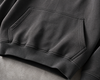 Hoodie sur mesure de qualité supérieure, coupe ample, avec des graphismes imprimés en relief 3D durables, pour les labels indépendants de streetwear, OEM.