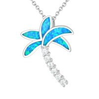 Bijoux hawaïens Makau Maui's Hook Hawaii Surfer protection Amulette Opale Pendentif Collier Bijoux de plage