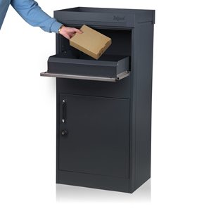 Kim loại Locker hộp bưu kiện thả hộp ngoài trời hộp thư thép không gỉ không thấm nước bưu kiện thả hộp cho bên ngoài, hiên - Product Image 2