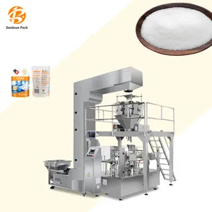 Multifunction Rotary premade Pouch Peanut Pulses Packing Automatic Grinding For Salt Doypack Packaging Machine