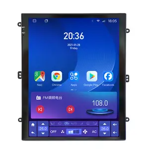 Penjualan langsung pabrik yang sangat dapat disesuaikan 8 9 10 inci mobil Android 10 11 12 Player IPS LCD 2.5D layar Gps navigasi Monitor Mobil