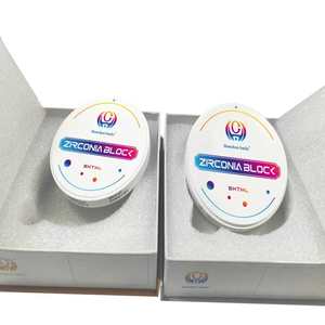 SHT-ML 98x16mm materiale per protesi Ultra traslucido bianco zirconi materiali di consumo dentale fresatrice a disco - Product Image 1