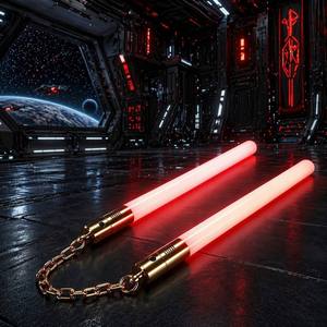 Sabres laser en alliage d'aluminium Nexussabers, bâton lumineux LED haute luminosité, sabre à changement <span class=keywords><strong>de</strong></span> couleur infini, jouets lumineux, cadeau - Product Image 6