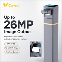 Escáner de Documentos A3 Rápido, Cámara de 26MP, Salida de Imagen, Autoenfoque, CMOS, OCR, USB, Diseño Vertical para Oficina, OEM GP-5000
