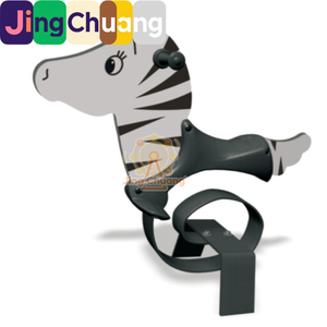 Venta Directa de Fábrica: Caballo Balancín y Balancín de Madera para Guarderías y Comunidades, para Interiores y Exteriores, con Resorte de Tablero de PE, modelo Hokey Pokey - Product Image 5