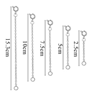 Composants de bijoux DIY en acier inoxydable plaqué or 18 carats PVD, fermoir à ressort queue de homard, chaîne d'extension pour bracelet