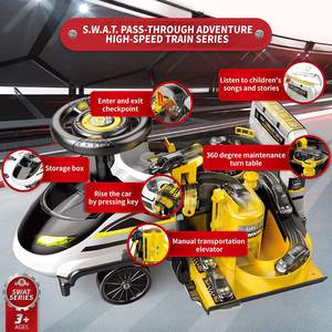 รถไฟเลื่อน<span class=keywords><strong>2</strong></span>อิน1สำหรับเด็ก, รถไฟความเร็วสูงของเล่นผจญภัย - Product Image 5