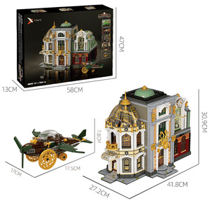 Xbert 66214 3124PCS Steampunk Explorer House Building Block Brick Set Model MOC Technical Toy Plastic Modern Festival Gift - Product Image 6