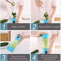 Mélangeur personnel Pressage de jus de fruits frais Mélangeur portable Mini mélangeur portable rapide