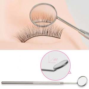 Produits à forte demande Miroir d'inspection des cils en acier inoxydable Portée d'utilisation Cils greffés - Product Image 6