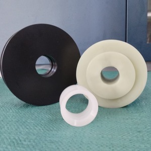 ล้อไนลอน ยี่ห้อ Yangtze New Materials พร้อมลูกปืน แผ่นรอง แผ่นชิม ผลิตด้วยวิธีฉีดขึ้นรูป ทนทานต่อการสึกหรอ ขนาด 50x60 สีขาว ชิ้นส่วนพลาสติก - Product Image 3