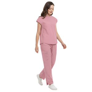 Conjuntos de Uniformes Médicos Personalizados 42393; Uniformes Modernos de Rayón para Mujer, Tallas Grandes, Ropa Médica - Product Image 1