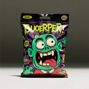 Personalizado al por mayor 3,5G 7g 14g 28G personalizado impreso plástico de pie bolsa impermeable 3,5g comida poliéster película bolsa con <span class=keywords><strong>mi</strong></span> logotipo - Product Image 3