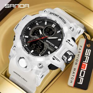 นาฬิกาดิจิตอลแฟชั่นลำลองอเนกประสงค์ รุ่น Sanda 6198 หลากสี พร้อมหน้าจอเรืองแสงสำหรับนักเรียน - Product Image 3