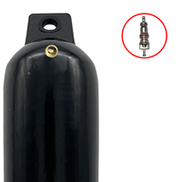 Boule gonflable de piscine en PVC, accessoire pour navigation, noir et blanc, 10 pièces
