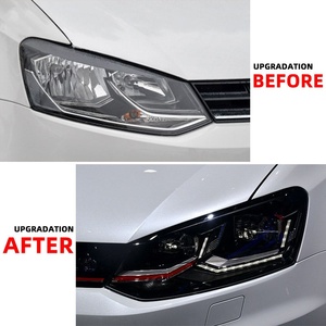 Faro LED per Volkswagen <span class=keywords><strong>POLO</strong></span> 2011-2018, Luci Anteriori, Aggiornamento Accessori VW <span class=keywords><strong>Polo</strong></span> GTI, Lampada Frontale per Auto VW - Product Image 2