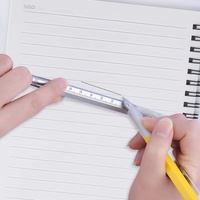 Stylo bille multifonctionnel professionnel en plastique 6 en 1 avec écran tactile pour impression UV, idéal pour les articles promotionnels en gros