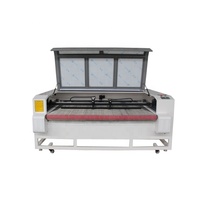 Machine de découpe laser 1600x1000mm avec alimentation automatique pour cuir et tissu