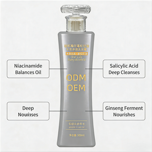 Shampoo Liquido Volumizzante e Controllo Oleosità per Capelli Grassi, Purificante per il Cuoio Capelluto, Pulizia Profonda, Formula Concentrata per Freschezza e Vivacità - Product Image 4