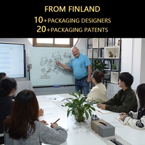 ISO9001 	   Boîtes d'emballage cadeau en papier pour chocolats pralinés à la fraise, bonbons au chocolat, <span class=keywords><strong>champagne</strong></span> de <span class=keywords><strong>luxe</strong></span> sur mesure en gros, 9 cavités - Product Image 4