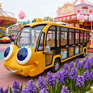 Voiture électrique de tourisme miniature personnalisée pour 8 passagers, avec un design de dessin animé mignon, pour adultes et enfants, navette avec design de dessin animé - Product Image 2
