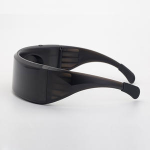 Lunettes LED lumineuses noires UV400 avec contrôle par application Bluetooth pour fêtes et spectacles sur scène - Product Image 2