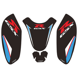 Pour <span class=keywords><strong>Suzuki</strong></span> GSXR600/<span class=keywords><strong>750</strong></span>/K5/<span class=keywords><strong>K7</strong></span> accessoires moto réservoir de carburant bâton 3D réfléchissant bouchon de réservoir de carburant décalcomanies de protection - Product Image 2