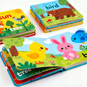 Livre cartonné pour enfants, personnalisé, avec illustrations en couleur, gaufrage, reliure parfaite, livre d'histoire pour enfants - Product Image 1